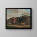 Lord und Lady Twemlow - William Barraud — gerahmtes Bild an der Wand