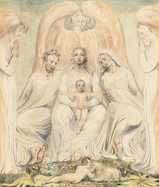 William Blake - The Holy Family also known as Christ in the Lap of Truth.webp