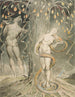 Die Versuchung und der Fall Adams - William Blake — Ansicht des Kunstwerks