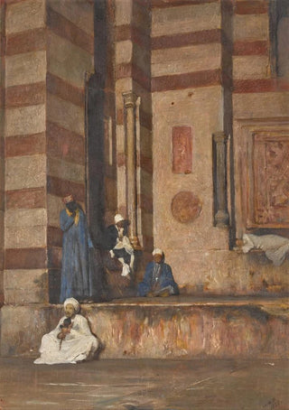 William Blake Richmond - Porch of Sultan Hassan.webp
