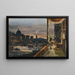Illuminations sur le fleuve Arno lors de la fête de San Giovanni Florence - William Blundell Spence — gerahmtes Bild an der Wand