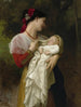 Bewunderung der Mutterschaft - William Bouguereau — Ansicht des Kunstwerks
