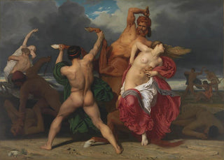 William Bouguereau - Battle Of The Centaurs And The Lapiths.webp