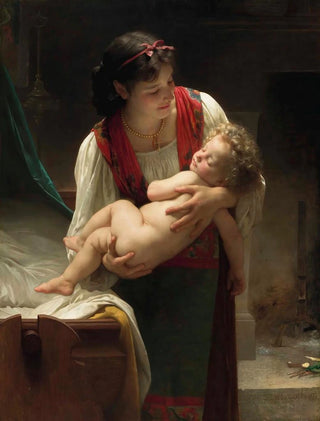 William Bouguereau - Berceuse Le coucher.webp