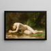 Biblis - William Bouguereau — gerahmtes Bild an der Wand