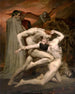 Dante und Virgil in der Hölle - William Bouguereau — Ansicht des Kunstwerks