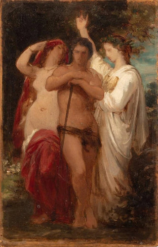 William Bouguereau - Etude pour Hercule la croise des chemins.webp