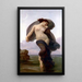 Abendstimmung - William Bouguereau — gerahmtes Bild an der Wand