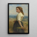 Glaneuse - William Bouguereau — gerahmtes Bild an der Wand