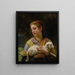 Unschuld - William Bouguereau — gerahmtes Bild an der Wand