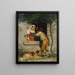Liebende Italiener - William Bouguereau — gerahmtes Bild an der Wand