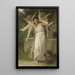 Jugend - William Bouguereau — gerahmtes Bild an der Wand