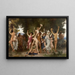 La Jeunesse de Bacchus - William Bouguereau — gerahmtes Bild an der Wand