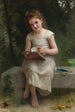 La Liseuse - William Bouguereau — Ansicht des Kunstwerks