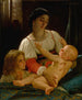 Der Wecker - William Bouguereau — Ansicht des Kunstwerks