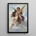 L'Amour et Psyché - William Bouguereau — gerahmtes Bild an der Wand
