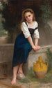 Orpheline an der Fontaine - William Bouguereau — Ansicht des Kunstwerks