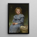 Gänseblümchen - William Bouguereau — gerahmtes Bild an der Wand