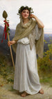 Priesterin des Bacchus - William Bouguereau — Ansicht des Kunstwerks