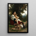Repos - William Bouguereau — gerahmtes Bild an der Wand