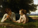 Versuchung - William Bouguereau — Ansicht des Kunstwerks