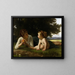 Versuchung - William Bouguereau — gerahmtes Bild an der Wand