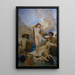 Die Geburt der Venus - William Bouguereau — gerahmtes Bild an der Wand