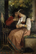 Die Vorschlag - William Bouguereau — gerahmtes Bild an der Wand