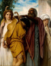 Tobias sagt seinem Vater auf Wiedersehen - William Bouguereau — Ansicht des Kunstwerks