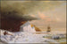 Ein arktischer Sommer durchbricht das Eis in der Melville-Bucht - William Bradford — Ansicht des Kunstwerks