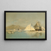 Au Large du Groenland, Baleinier Suchend nach Freien Gewässern - William Bradford — gerahmtes Bild an der Wand