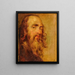 Eine Studie eines Rabbiners - William Bradley — gerahmtes Bild an der Wand