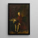 Portrait de William Pitt 1er Comte de Chatham - William Bright Morris — gerahmtes Bild an der Wand