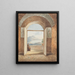 des Klosters Caminidole bei Neapel - William Brockedon — gerahmtes Bild an der Wand