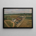 Tiptree Hall und Bauernhof, Essex - William Brown — gerahmtes Bild an der Wand
