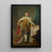 George III - William Buchy — gerahmtes Bild an der Wand