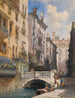 Barataria Canal de Venise - William Callow — Ansicht des Kunstwerks
