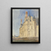 Château d'Écouen - William Callow — gerahmtes Bild an der Wand