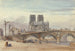 Notre-Dame de Paris - William Callow — Ansicht des Kunstwerks