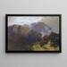 Kosciuszko - William Charles Piguenit — gerahmtes Bild an der Wand