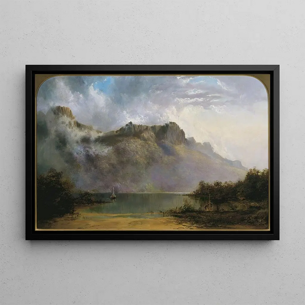 William Charles Piguenit - Mount Olympus Lake St Clair Tasmania the source of the Derwent.webp