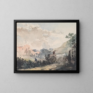 William Collins - Landscape with Cart.webp