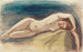 Nackte Frau liegend - William Edward Frost — Ansicht des Kunstwerks