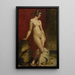 Studie einer stehenden weiblichen Akt - William Etty — gerahmtes Bild an der Wand