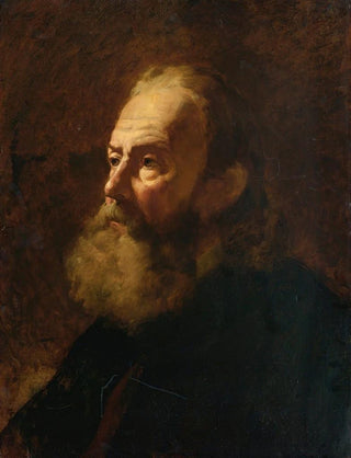 William Etty - Portrait Of A Bearded Man Bust Length.webp