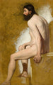 Studie eines männlichen, bärtigen Aktes - William Etty — Ansicht des Kunstwerks