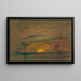 Sonnenuntergang - William Gedney Bunce — gerahmtes Bild an der Wand