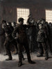 Alle Feiglinge machen kehrt, die tapferen Männer und die Gesetzlosen stürzen sich - William Gilbert Gaul — Ansicht des Kunstwerks