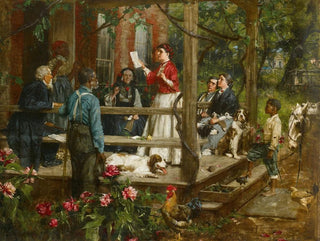 William Gilbert Gaul - Tidings from the Front The Letter.webp