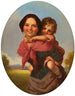 Mädchen und irisches Kind - William Gillard — Ansicht des Kunstwerks